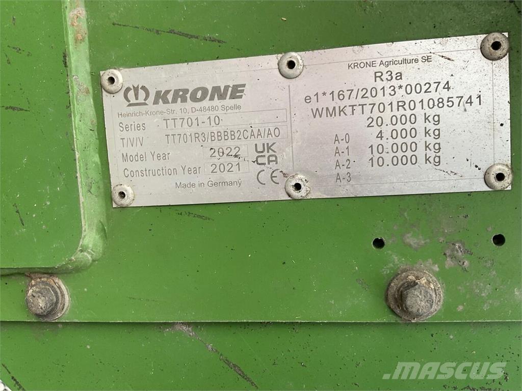 Krone TX 460 GL Remorque autochargeuse