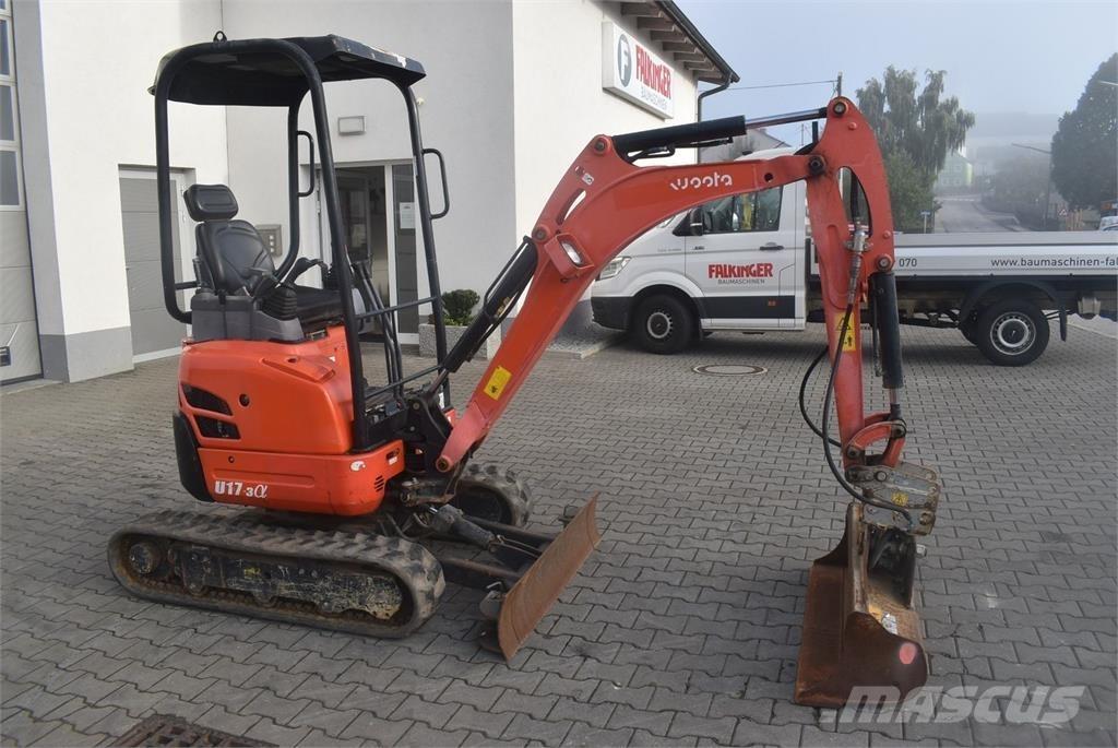Kubota U17-3a Mini pelle < 7t