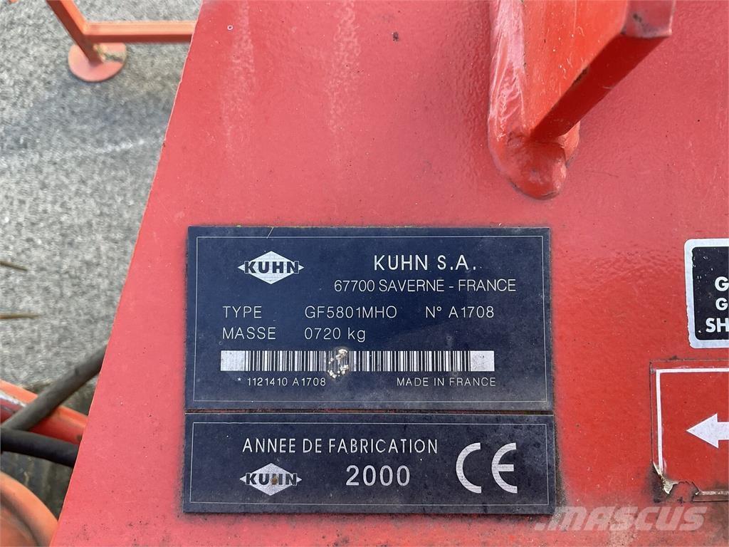 Kuhn GF 5801 MHO Rateau faneur