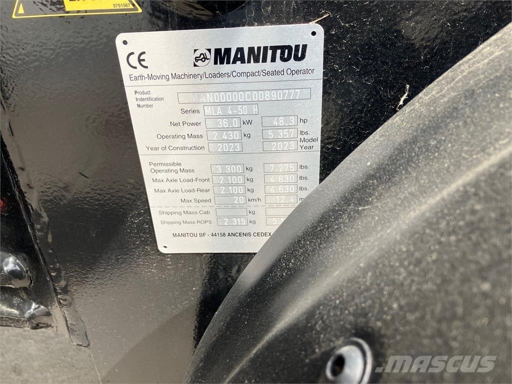 Manitou MLA 4-50 Chargeur frontal, fourche