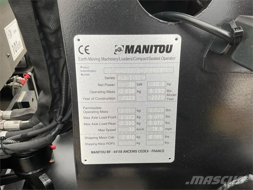Manitou MLA 5-50 H Chargeur frontal, fourche