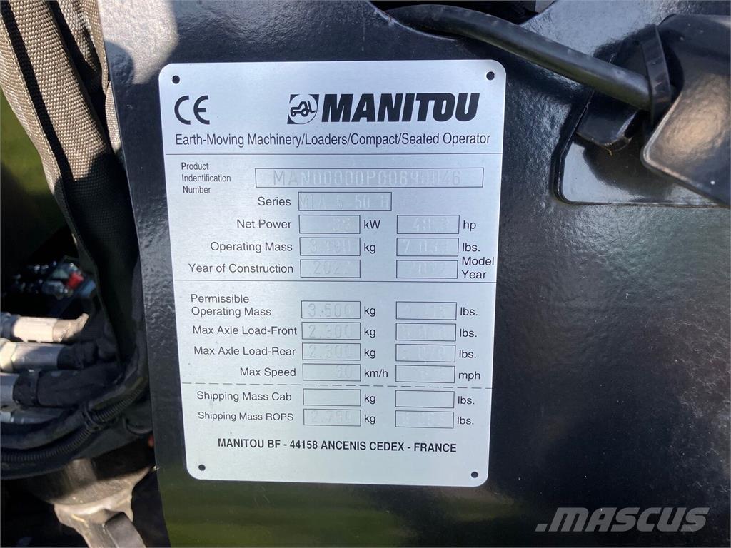 Manitou MLA5-50 Chargeur frontal, fourche