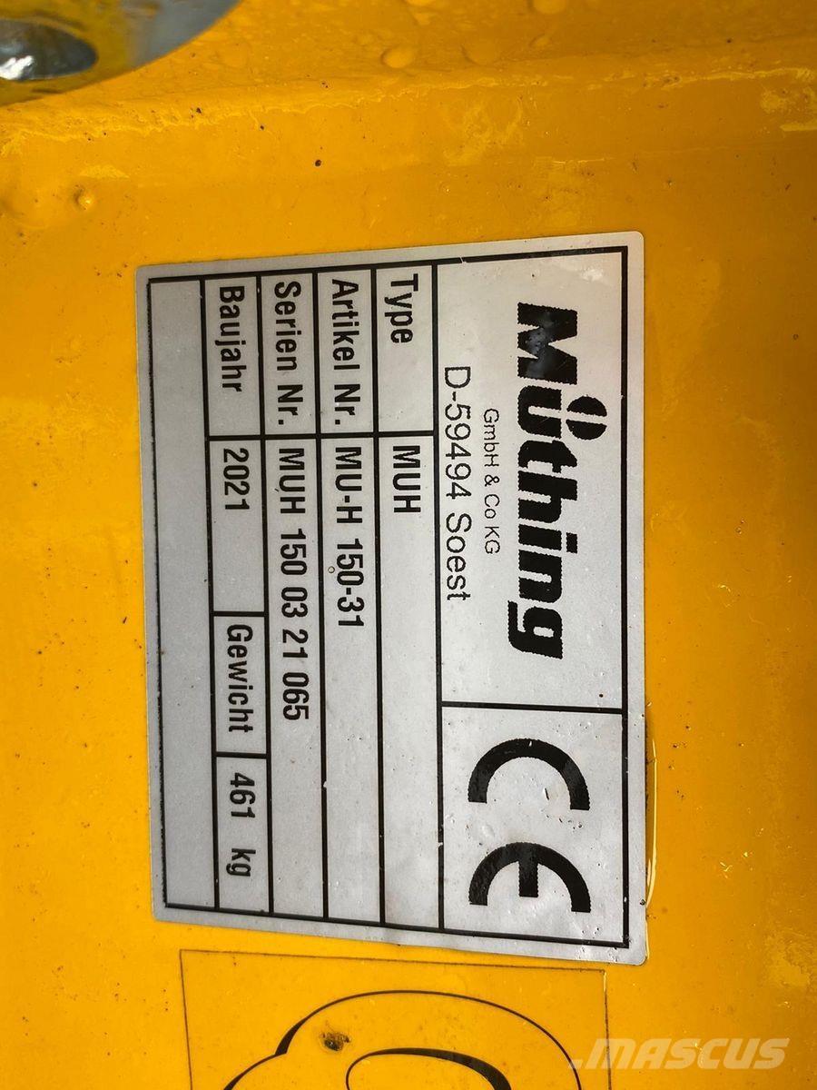 Müthing MU-H 150 Broyeur / Gyrobroyeur / Epareuse