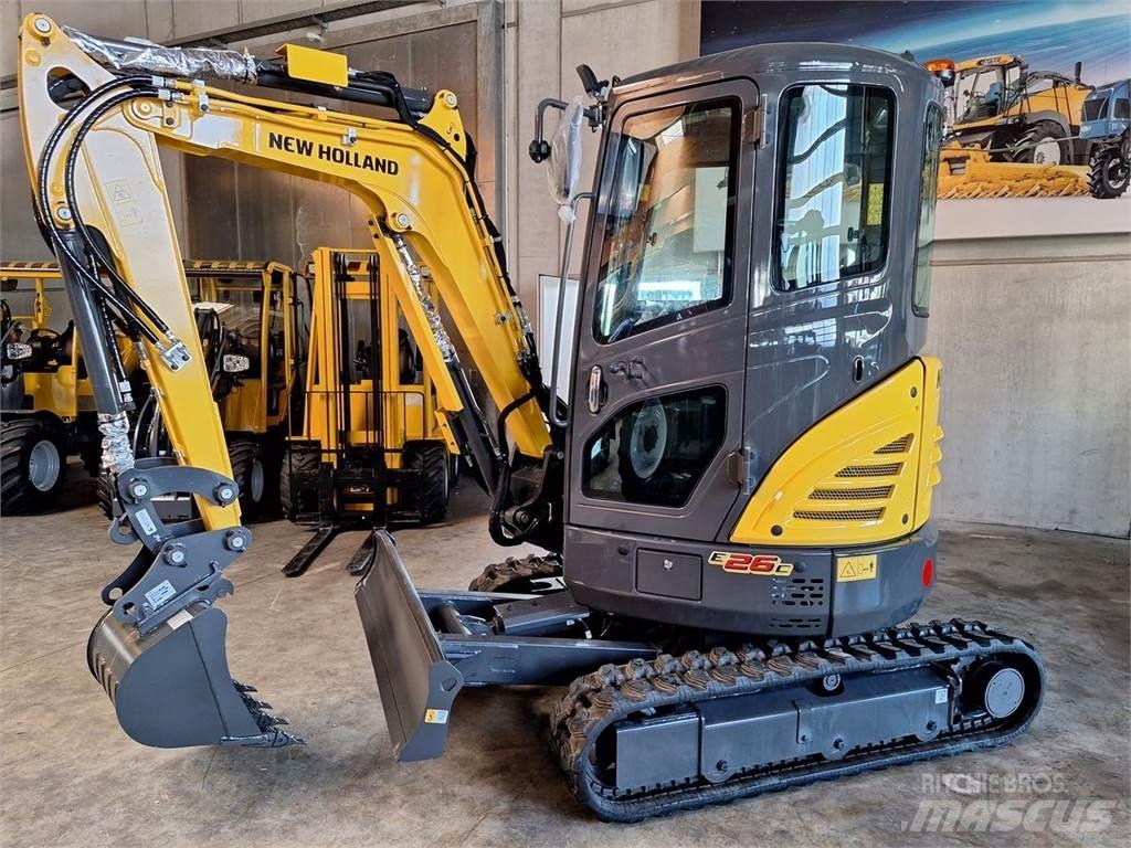 New Holland E 26 C Mini pelle < 7t