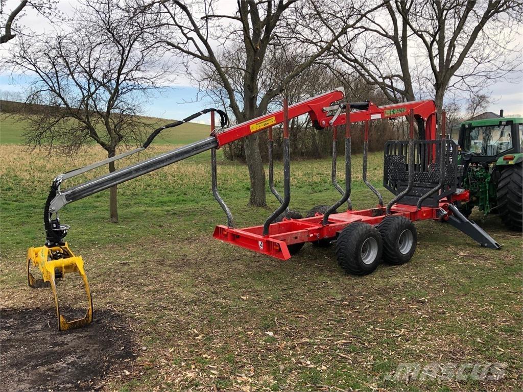  Perzl VK 5078 Remorque forestière avec grue