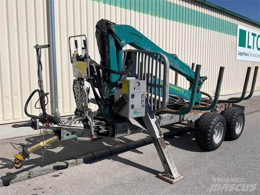 Pfanzelt S 9 / LK4267 Remorque forestière avec grue
