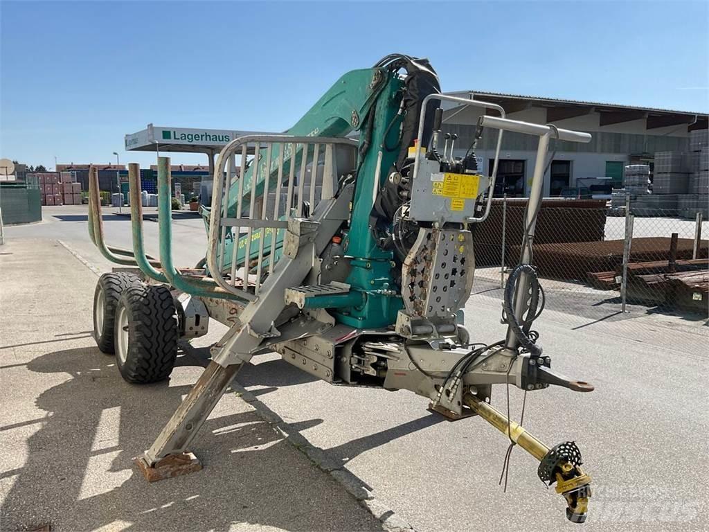 Pfanzelt S 9 / LK4267 Remorque forestière avec grue