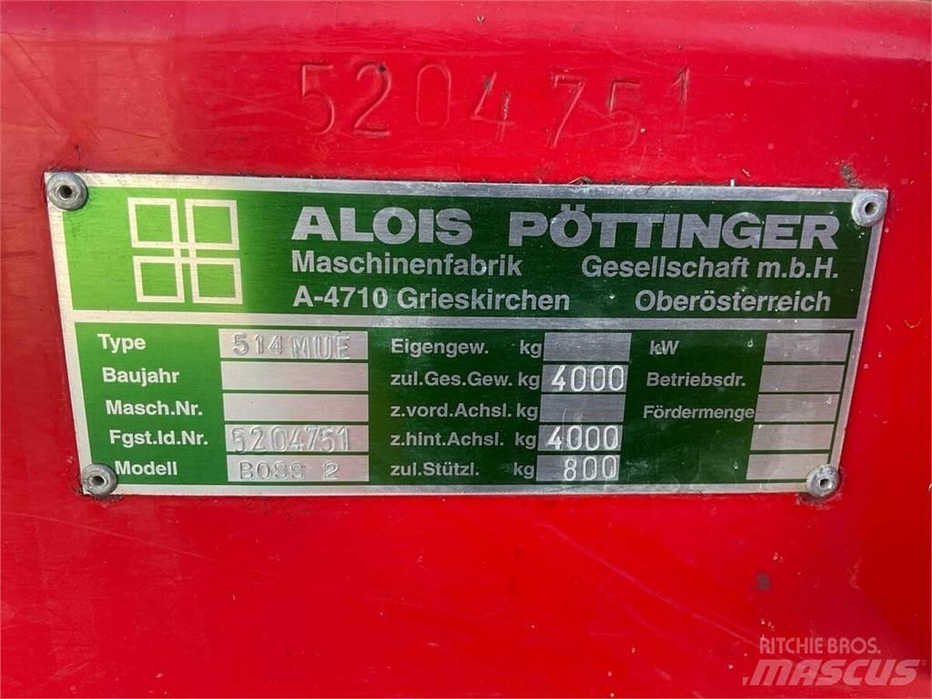 Pöttinger Boss II Remorque autochargeuse