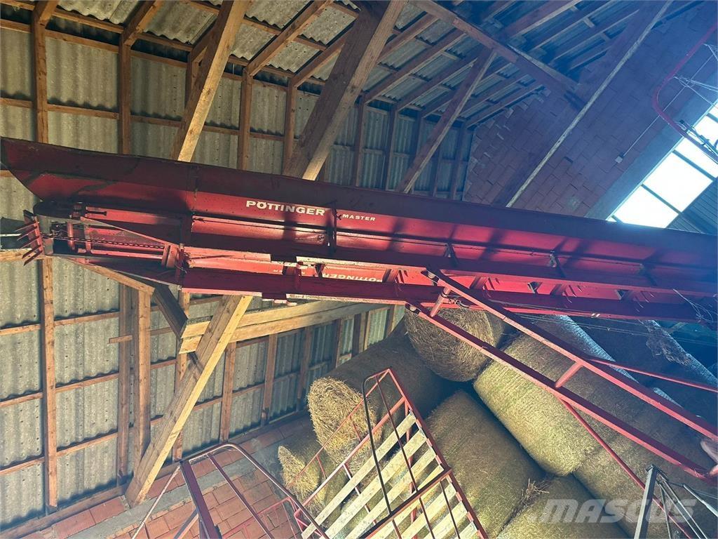 Pöttinger Master Sauterelle, tapis roulant, vis sans fin