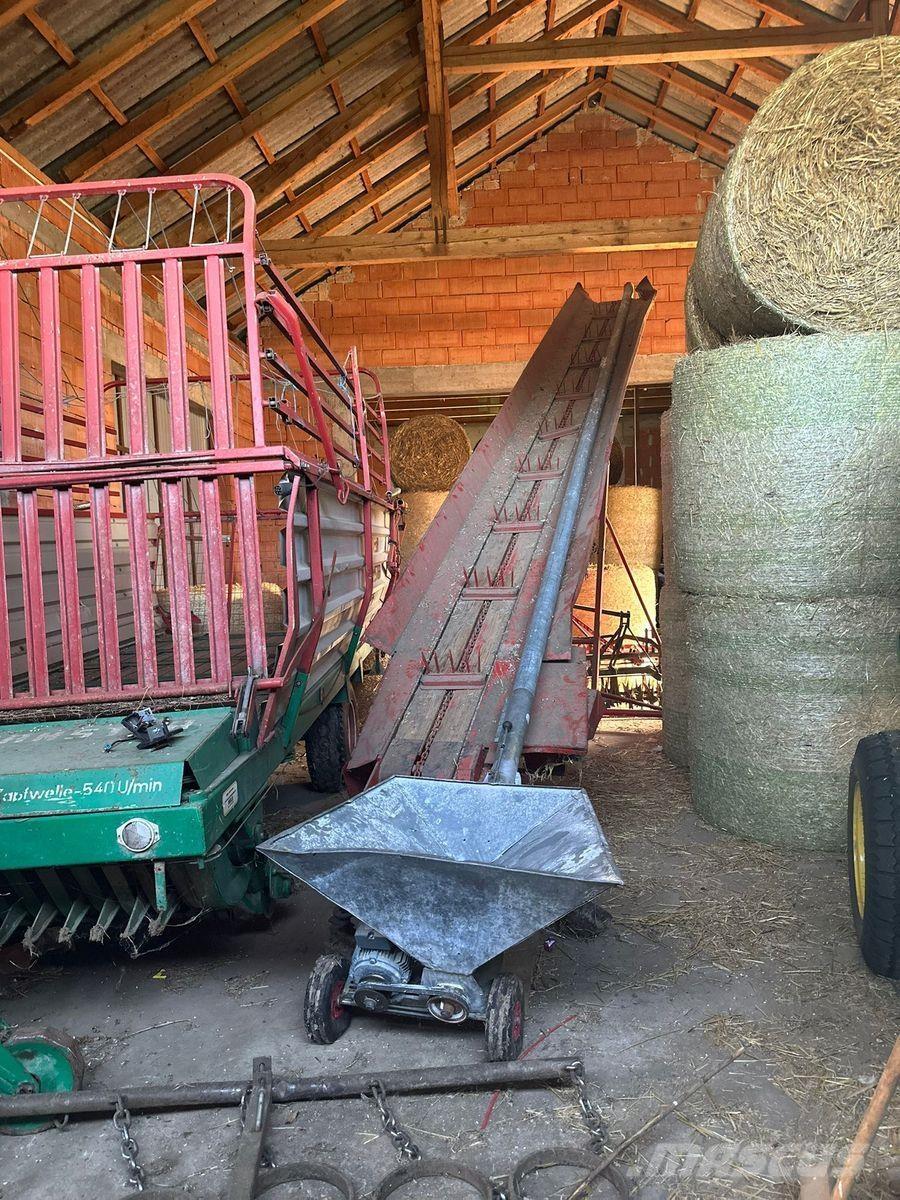 Pöttinger Master Sauterelle, tapis roulant, vis sans fin