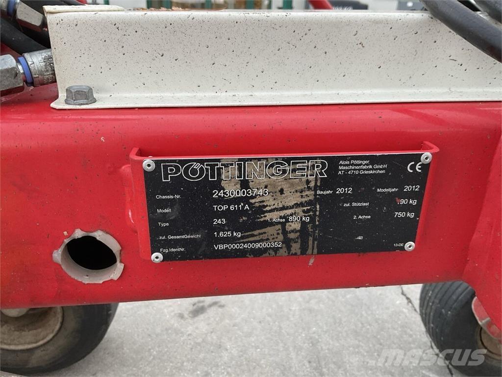 Pöttinger Top 611 Faucheuse andaineuse automotrice