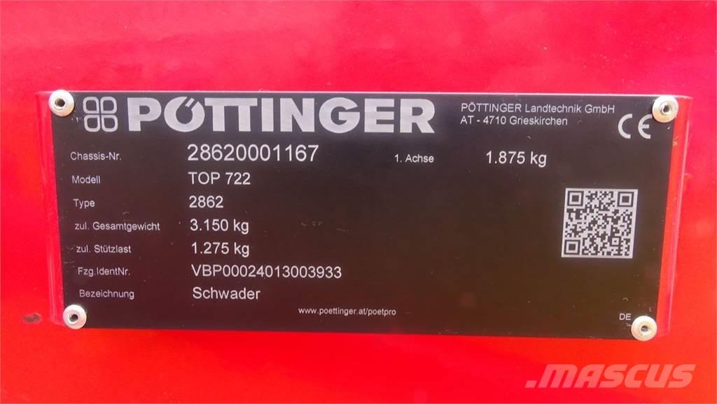 Pöttinger TOP 722 Faucheuse andaineuse automotrice