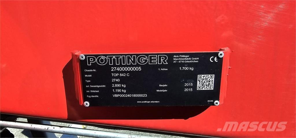 Pöttinger TOP 842C Faucheuse andaineuse automotrice