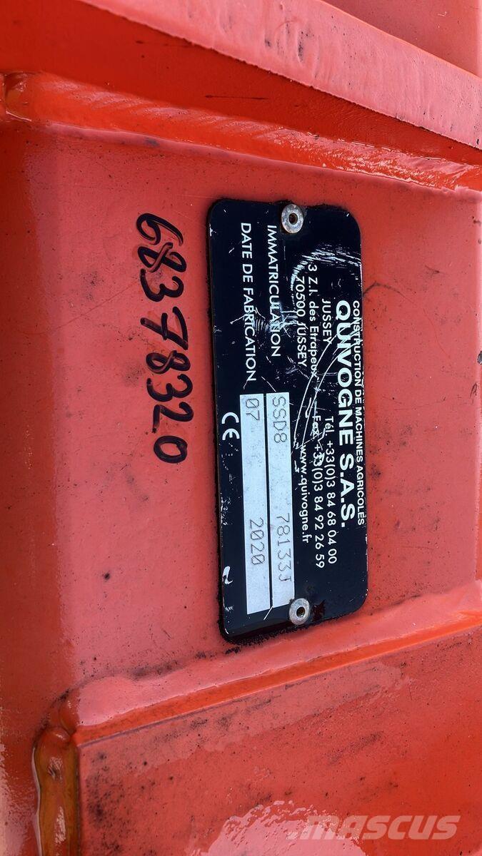 Quivogne SS08 Déchaumeur, cultivateur