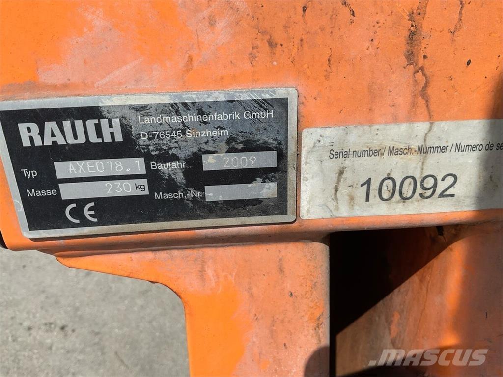 Rauch AXEO 18.1 Entretien du sol - Autres
