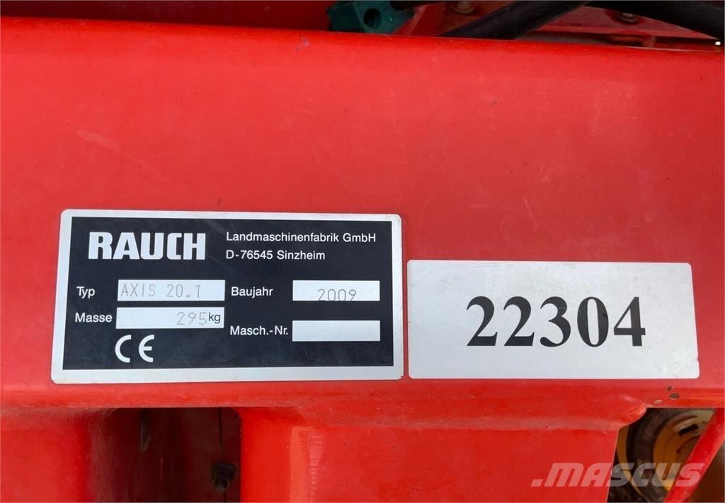 Rauch AXIS 20.1 Autres matériels de fertilisation