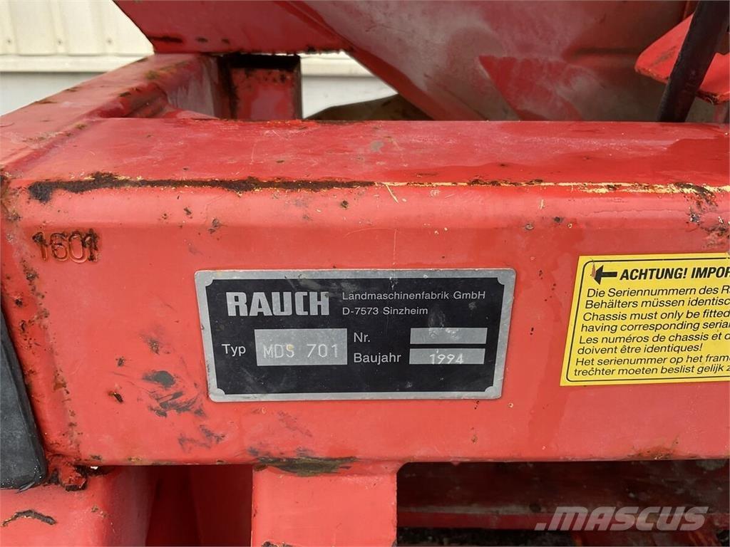 Rauch MDS 701 Autres matériels de fertilisation