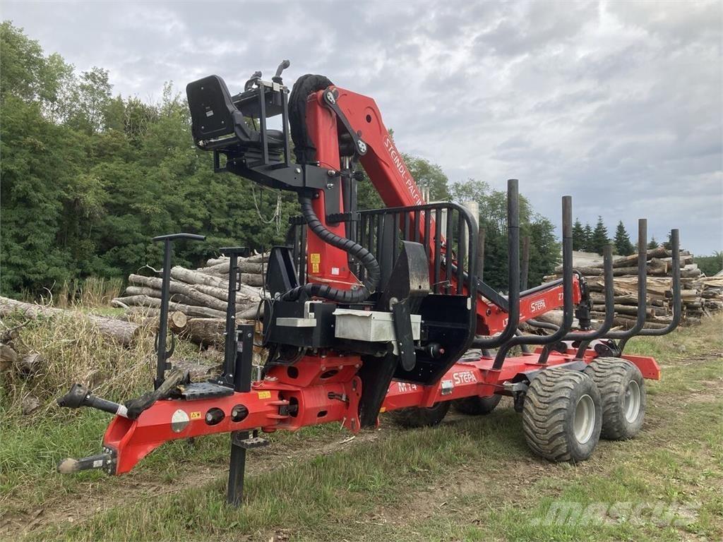 Stepa M14AK FZ7090 Remorque forestière avec grue