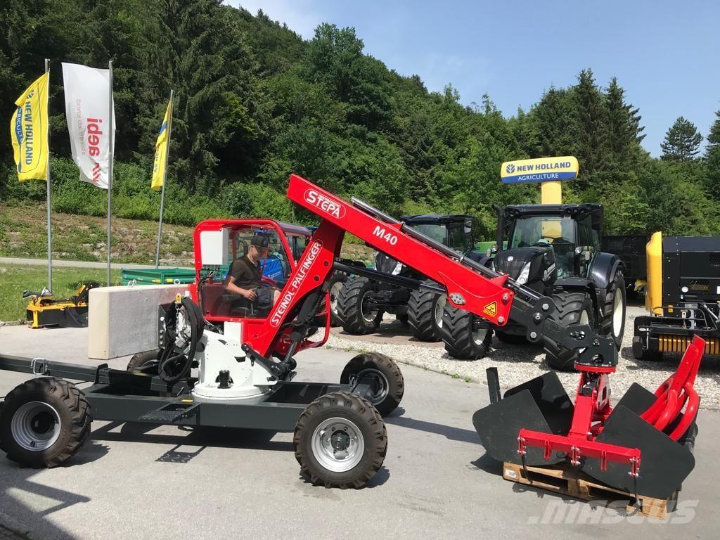 Stepa Mobilkran M40 Sauterelle, tapis roulant, vis sans fin