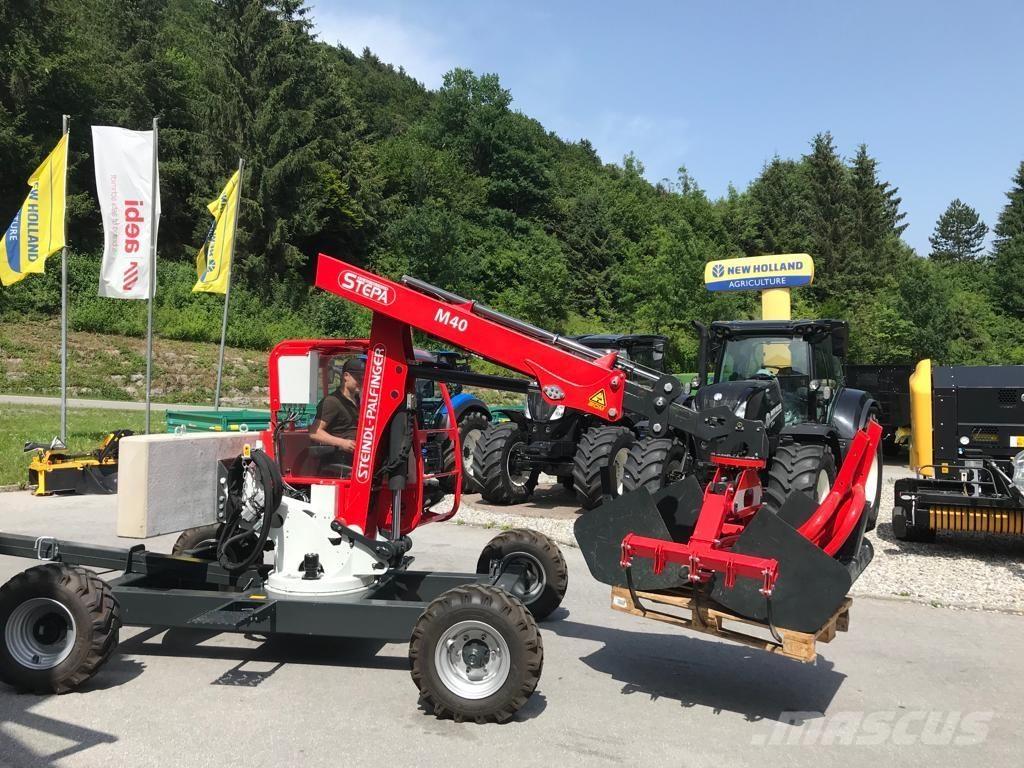 Stepa Mobilkran M40 Sauterelle, tapis roulant, vis sans fin