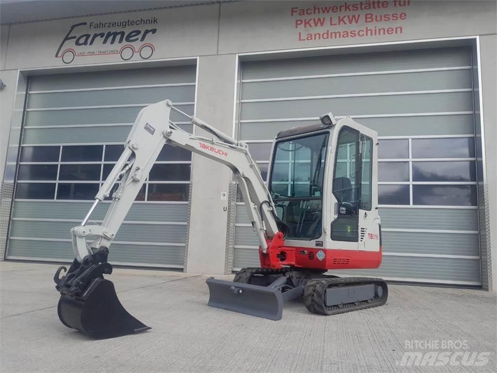 Takeuchi TB016 Mini pelle < 7t