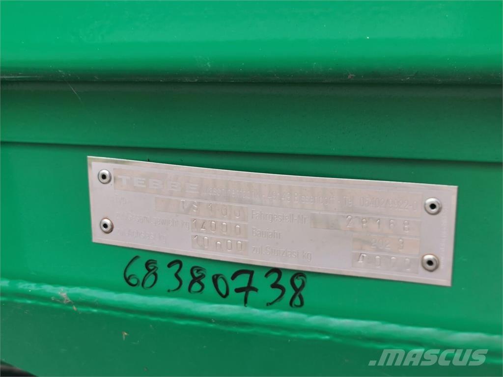 Tebbe TS 100 Epandeur de fumier