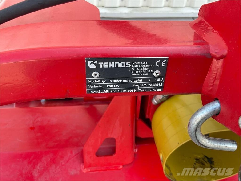 Tehnos MU 250LW Broyeur / Gyrobroyeur / Epareuse