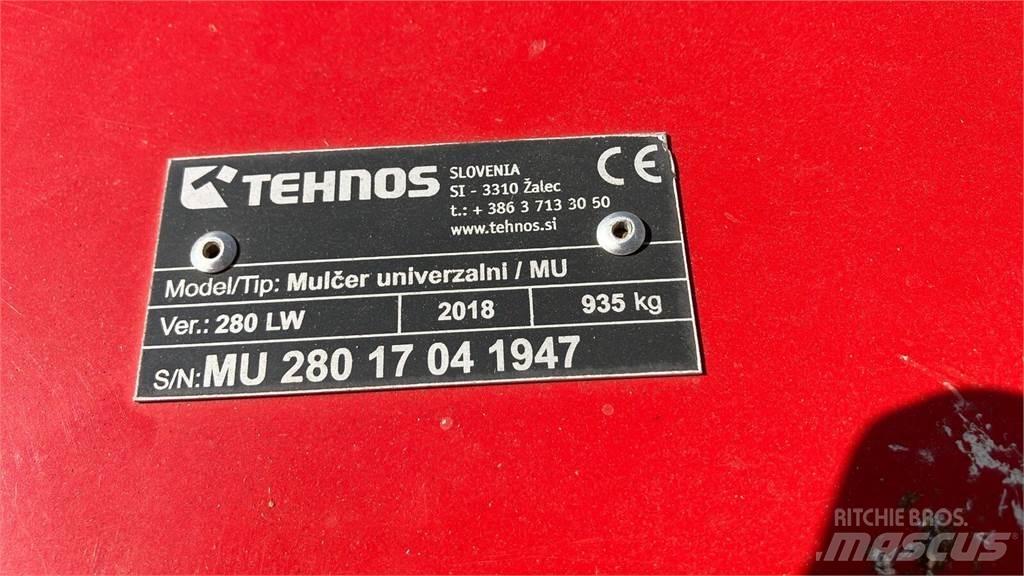 Tehnos MU 280 LW Broyeur / Gyrobroyeur / Epareuse