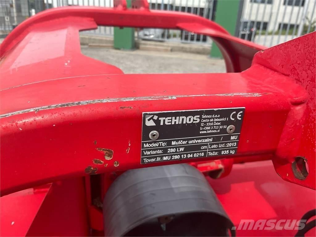 Tehnos MU 280 LW Broyeur / Gyrobroyeur / Epareuse