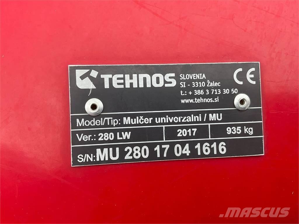 Tehnos MU 280 LW Broyeur / Gyrobroyeur / Epareuse