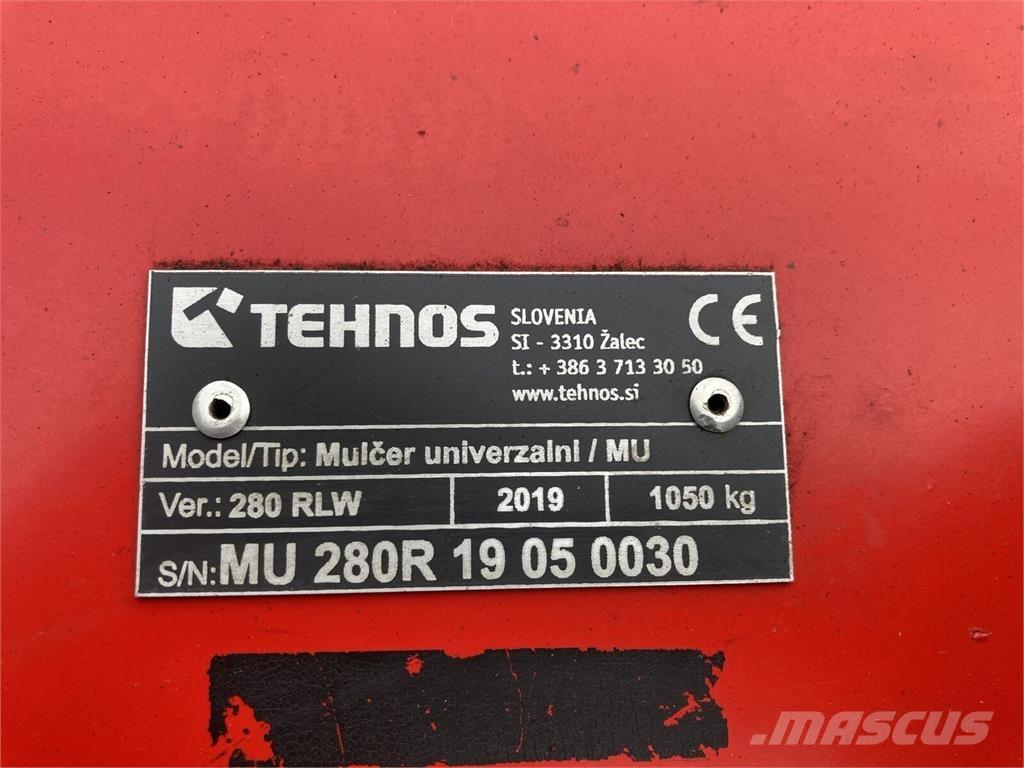 Tehnos MU 280LW Broyeur / Gyrobroyeur / Epareuse