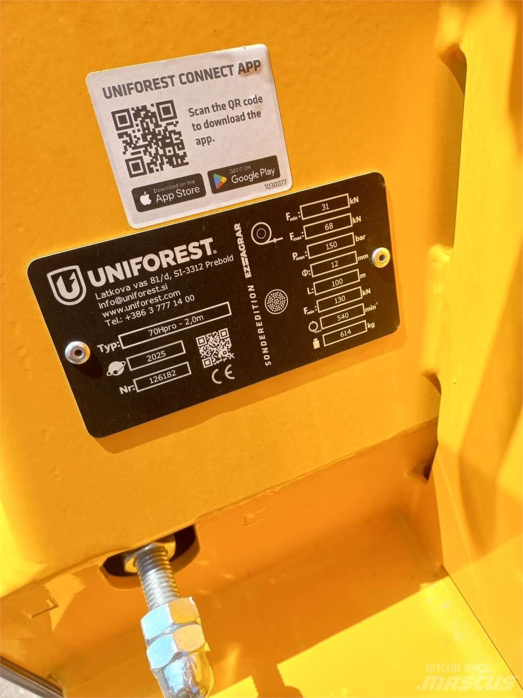 Uniforest 70 HPRO Treuil
