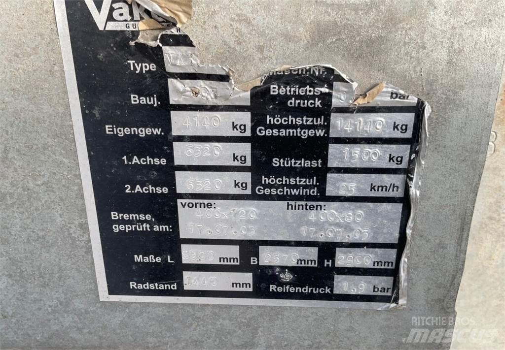  Vakutec VA10000 Tonne à lisier