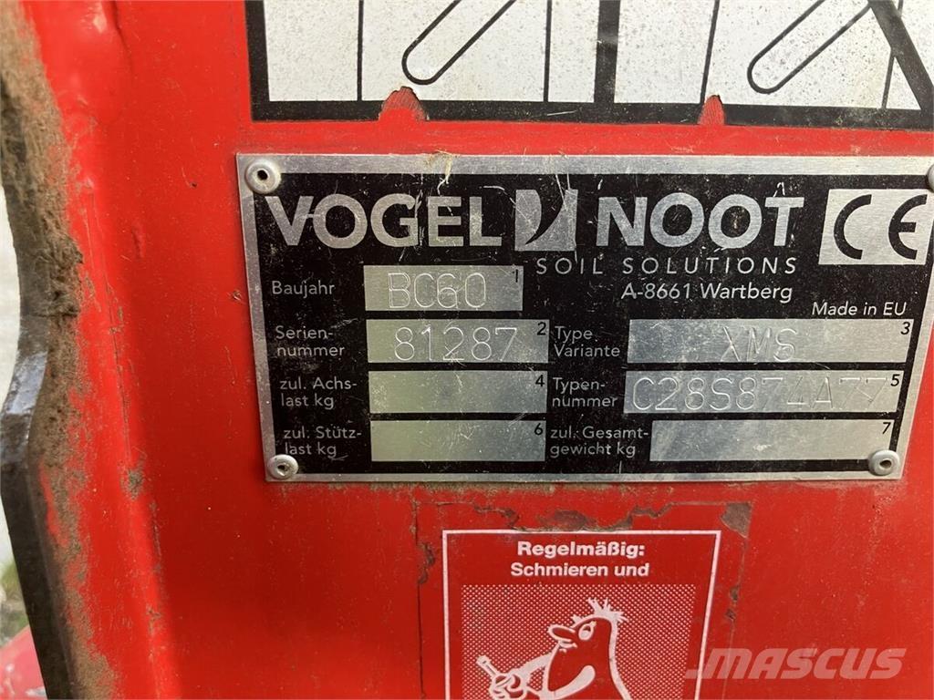 Vogel & Noot XMS 1050 Charrue non réversible