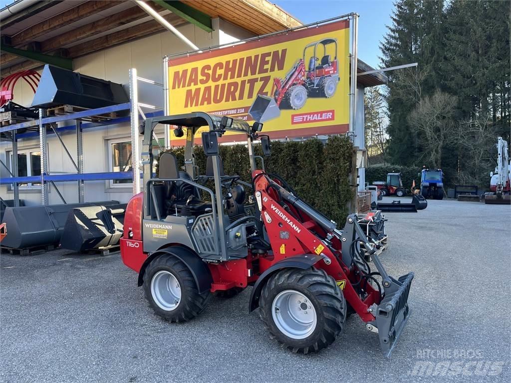Weidemann 1160 Chargeur frontal, fourche