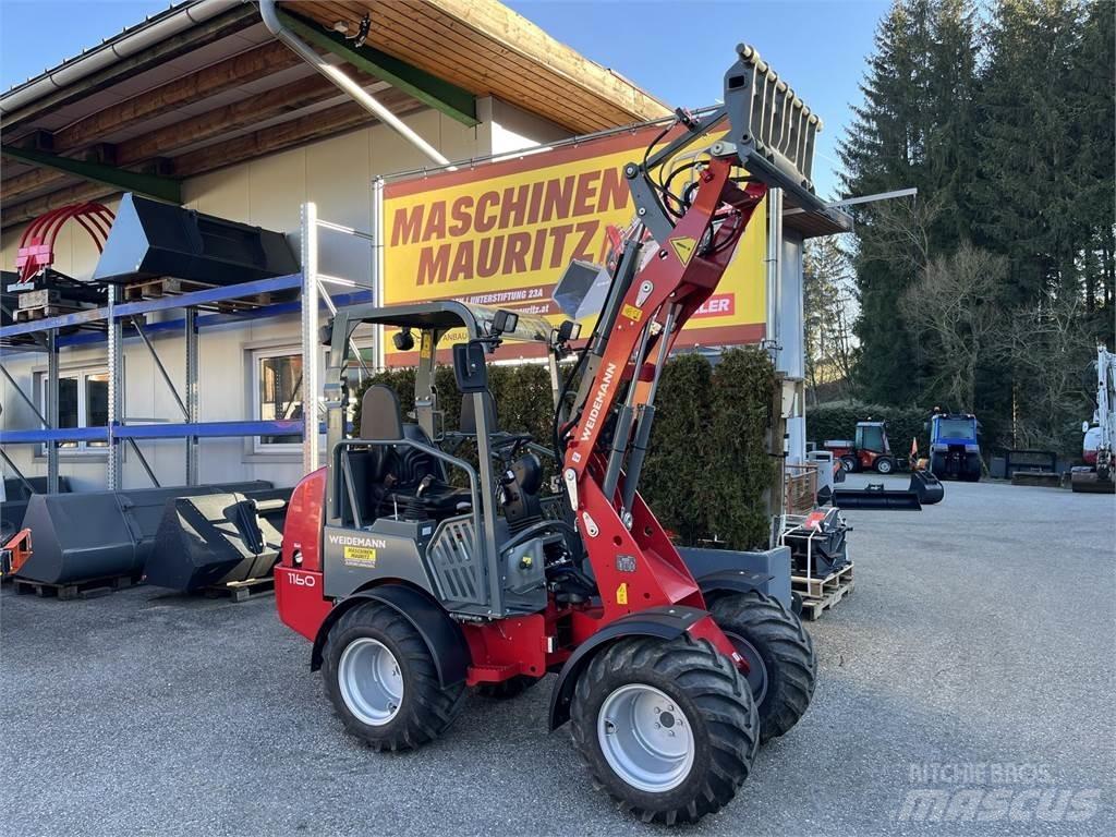 Weidemann 1160 Chargeur frontal, fourche