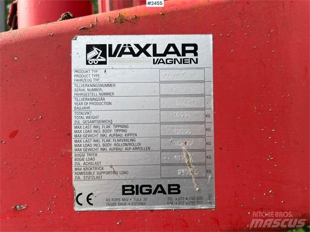 Bigab VV 10-14 Remorque multibenne