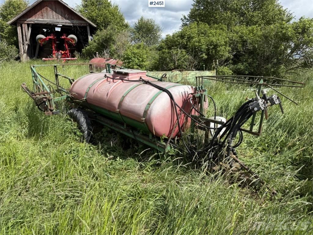 Moteska 2000liter Pulvérisateur vigne