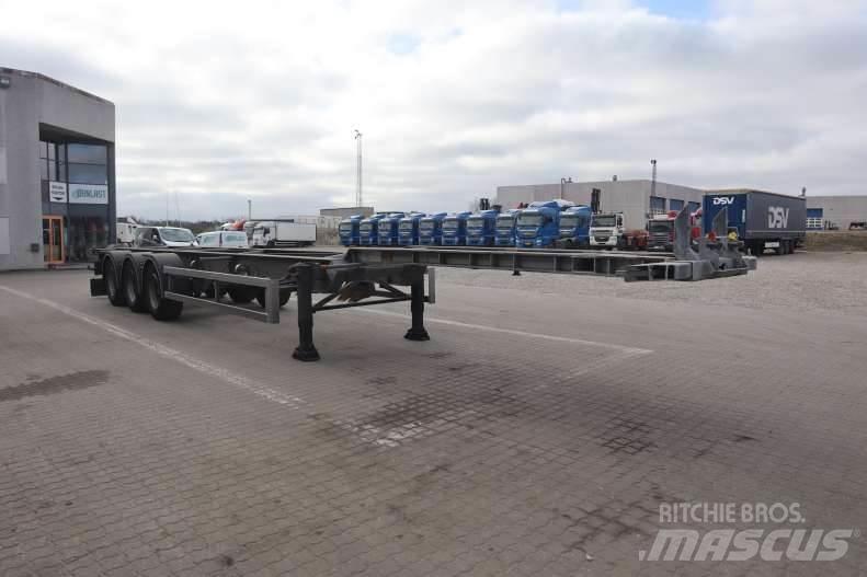 HFR Container chassis Semi remorque porte container