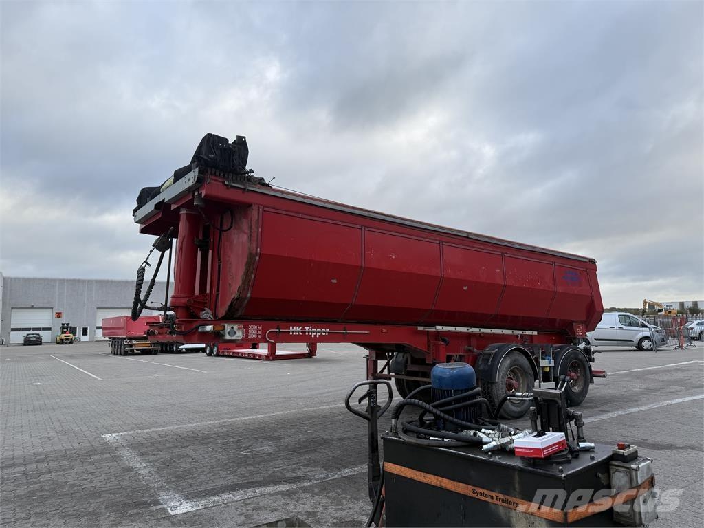  HK TIPPER 40 m³ Benne semi remorque