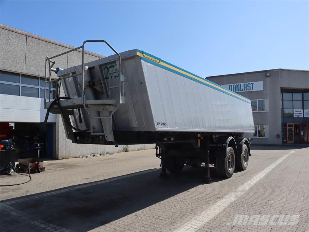 Kel-Berg 23 m³ Benne semi remorque