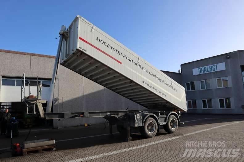 Kel-Berg 23 m³ Benne semi remorque