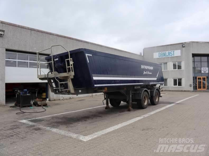 Kel-Berg 23 m³ Benne semi remorque