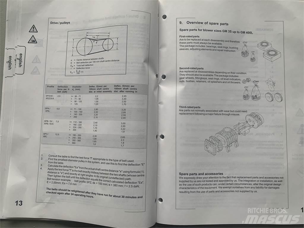 Aerzen GM80L Autres accessoires