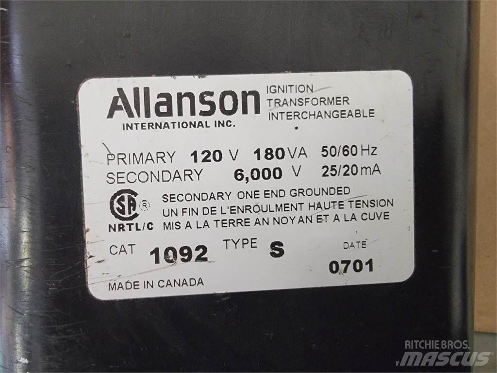  ALLANSON 1092-S Construction - Autres
