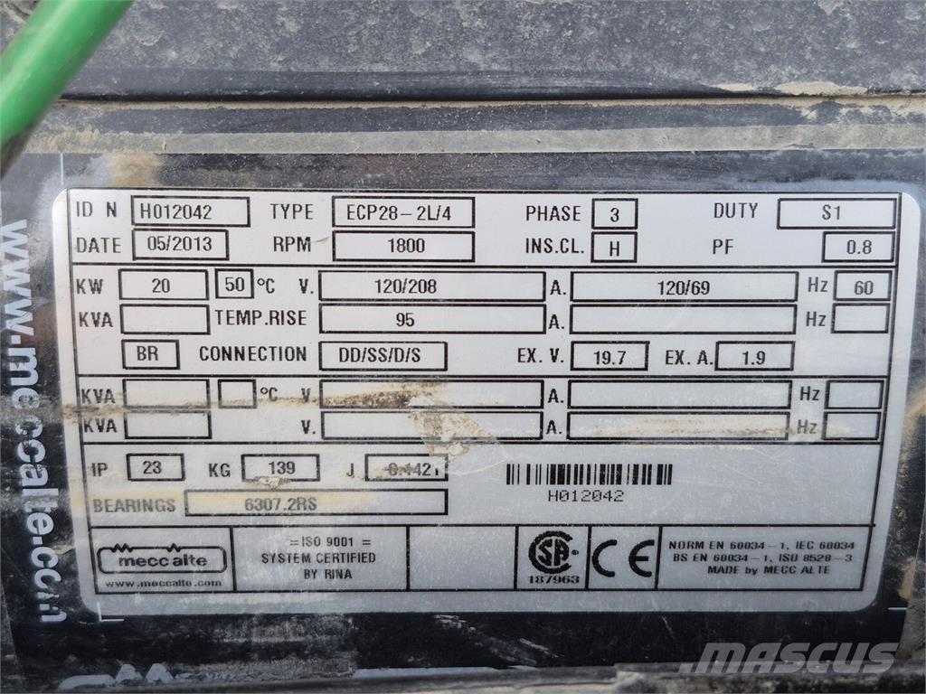 Allmand ELT20 Autres accessoires