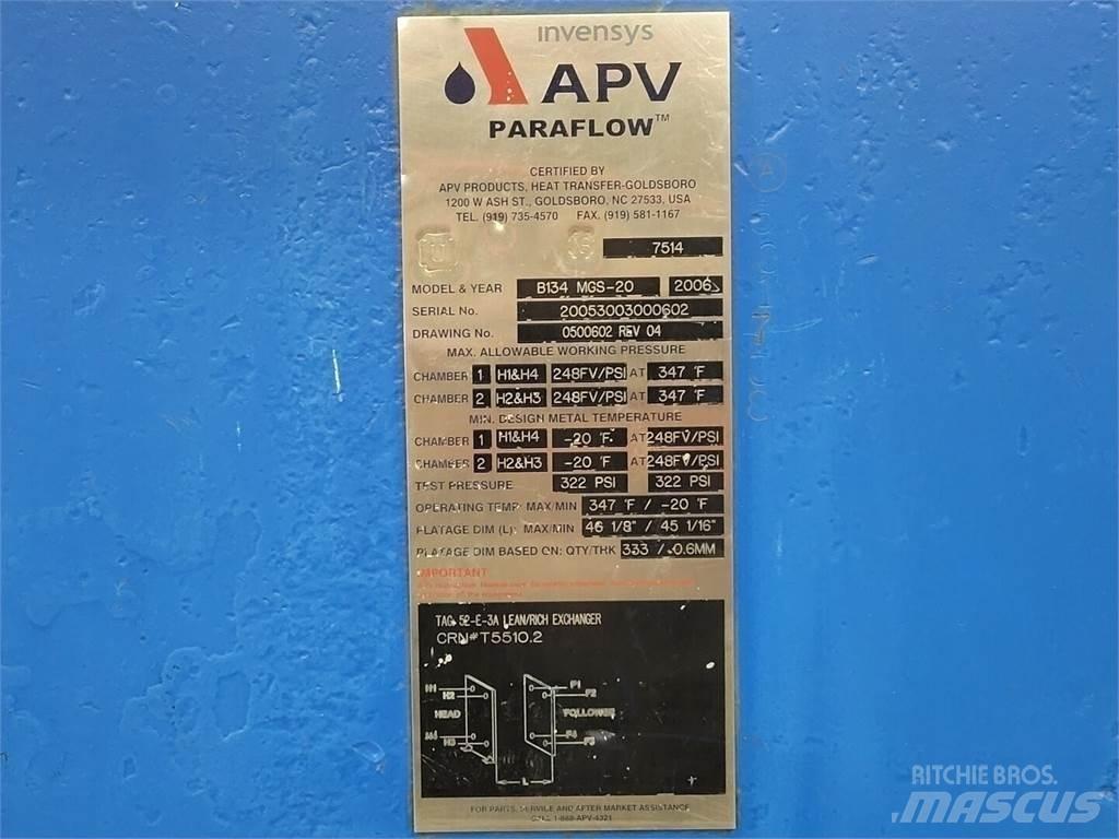 APV B134 MGS-20 Construction - Autres