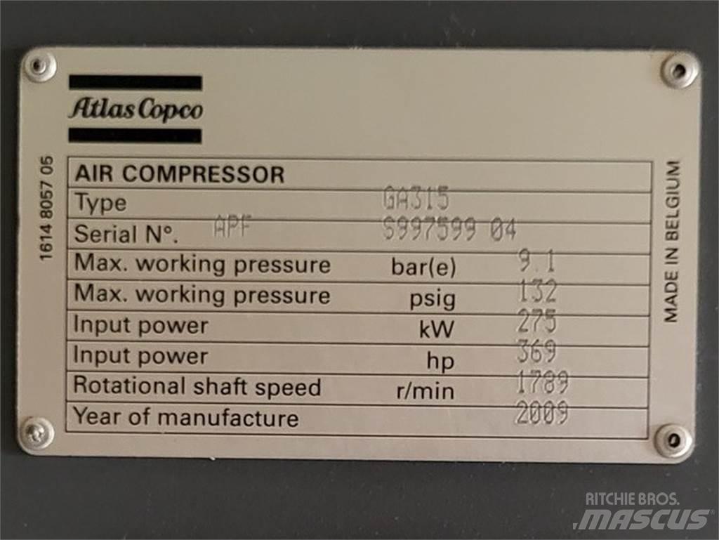 Atlas Copco GA315 Compresseur