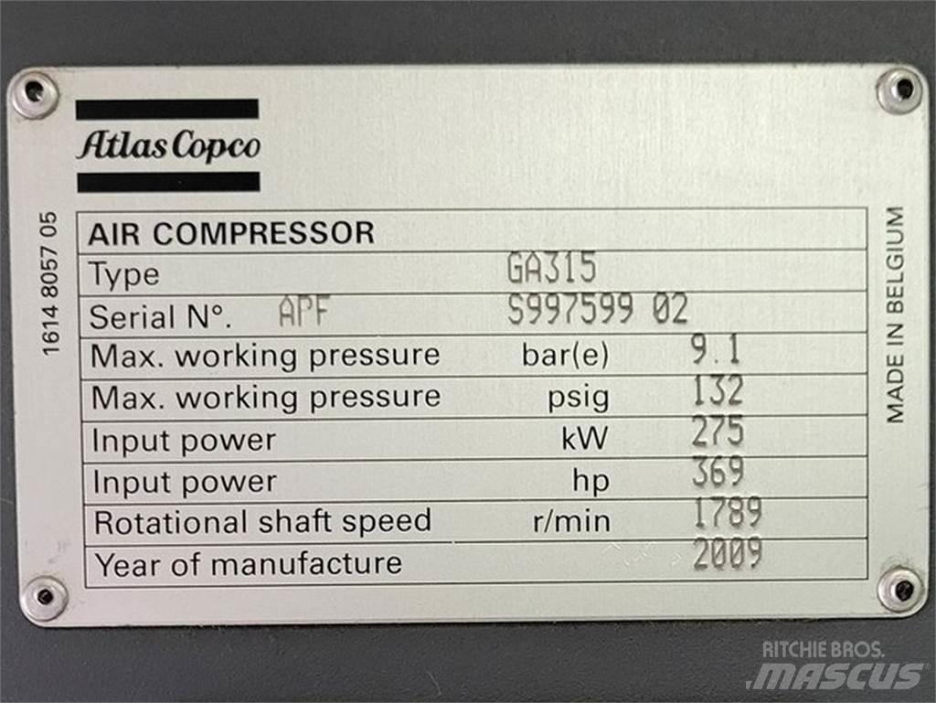 Atlas Copco GA315 Compresseur