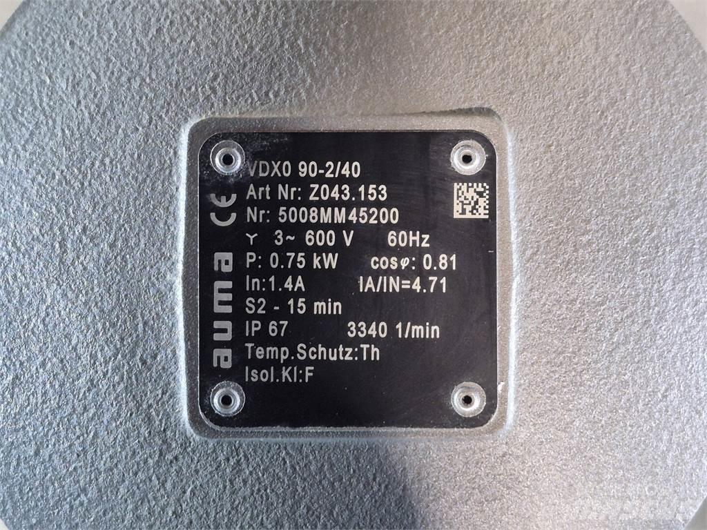  AUMA VDX0 90-2/40 Construction - Autres